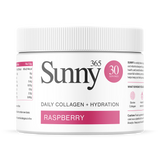 Holland & Barrett Sunny Collagen & Electrolytes Powder Blend Raspberry 30 x 7.5g- Buy online at McGrocer