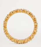 Suzanne Kalan yellow gold diamond eternity ring - British product