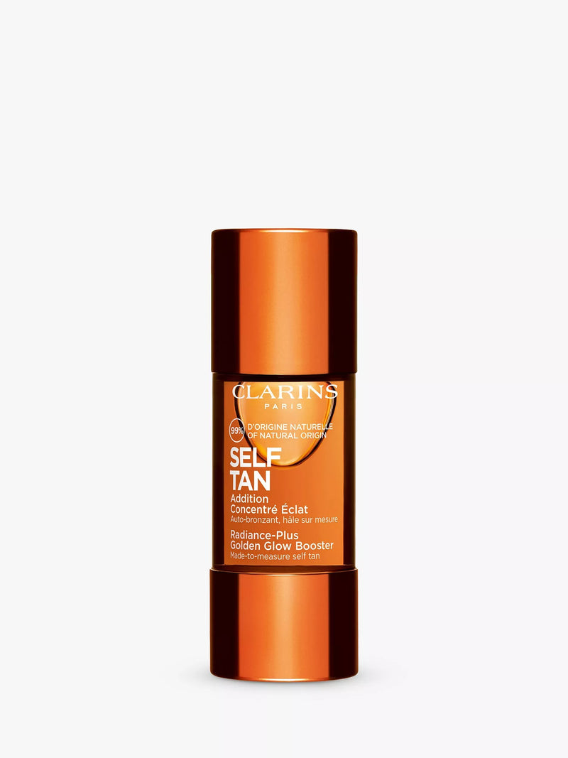 Clarins Golden Glow Booster face tanning drops 15ml, UK version