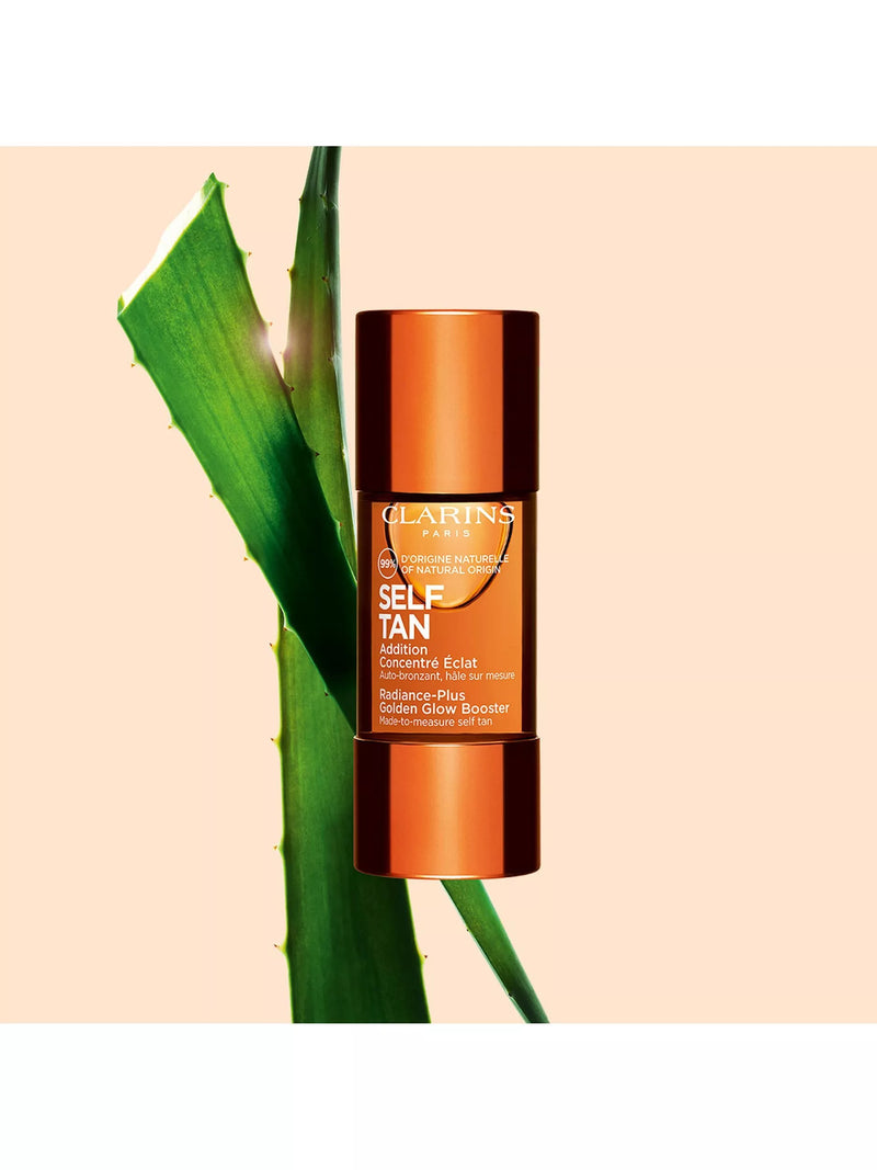 Clarins Golden Glow Booster face tanning drops 15ml, UK version