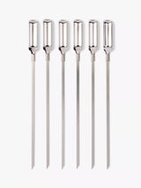 John Lewis OXO Good Grips Stainless Steel BBQ Skewers Pack of 6- Buy online at McGrocer