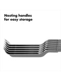 OXO stainless steel BBQ skewers pack of 6 - British product