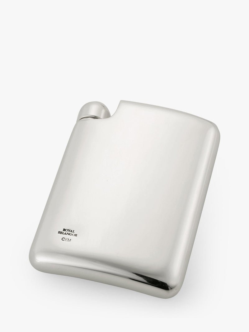 Royal Selangor pewter hip flask 140ml - British product