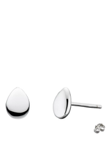 John Lewis Kit Heath Coast Pebbles Small Stud Earrings, Silver- Buy online at McGrocer