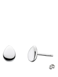 Kit Heath Coast Pebbles sterling silver stud earrings - British product