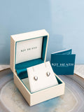 Kit Heath Coast Pebbles sterling silver stud earrings - British product