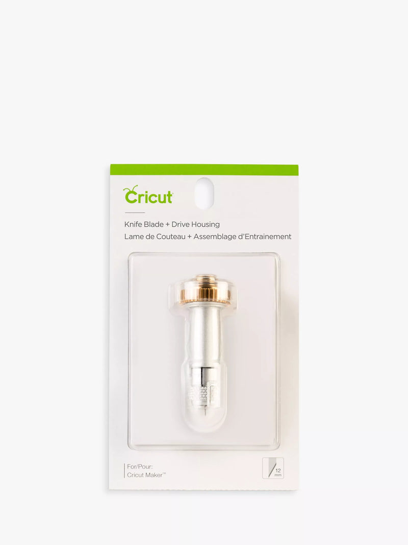 Cricut knife blade and drive housing 45g - British product