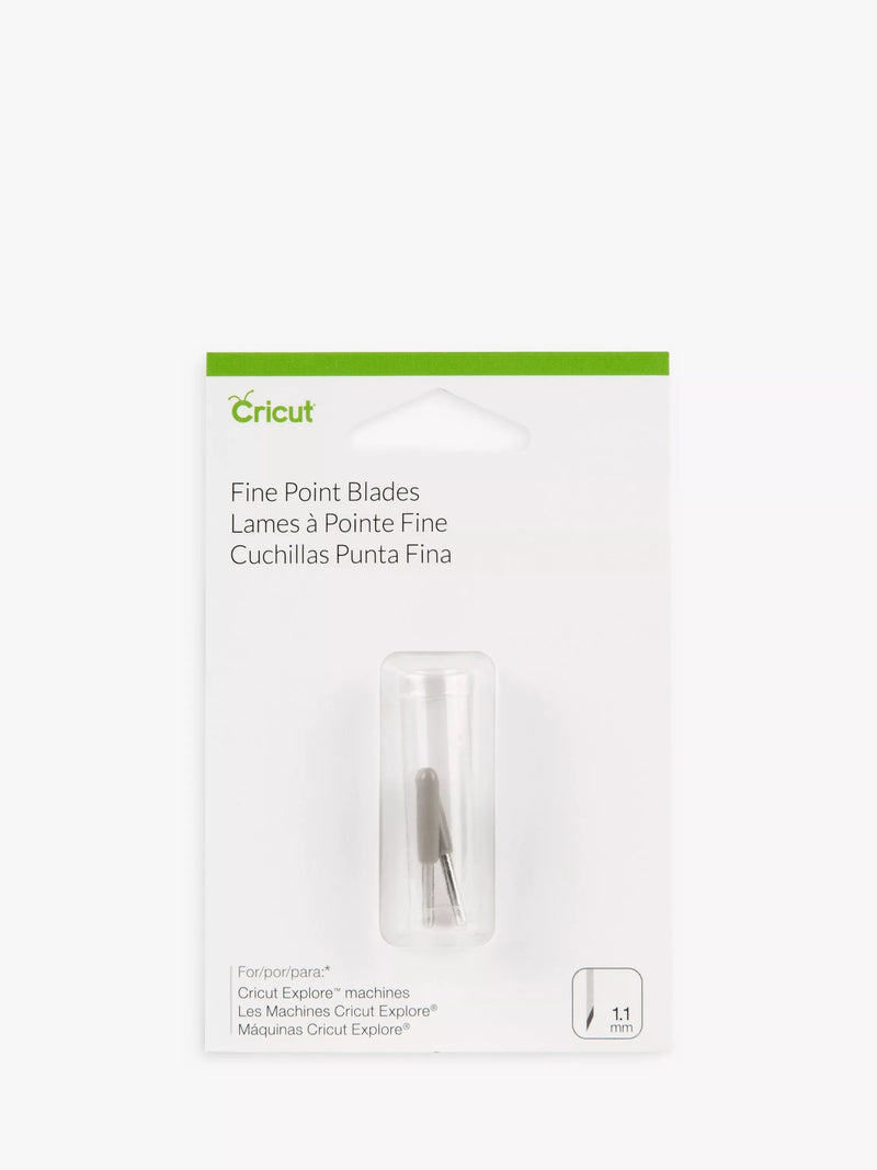 Cricut fine point blades pack of 2, imported from the UK