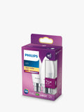 Philips LED candle bulbs B22 non dimmable set of 2 (British brand)