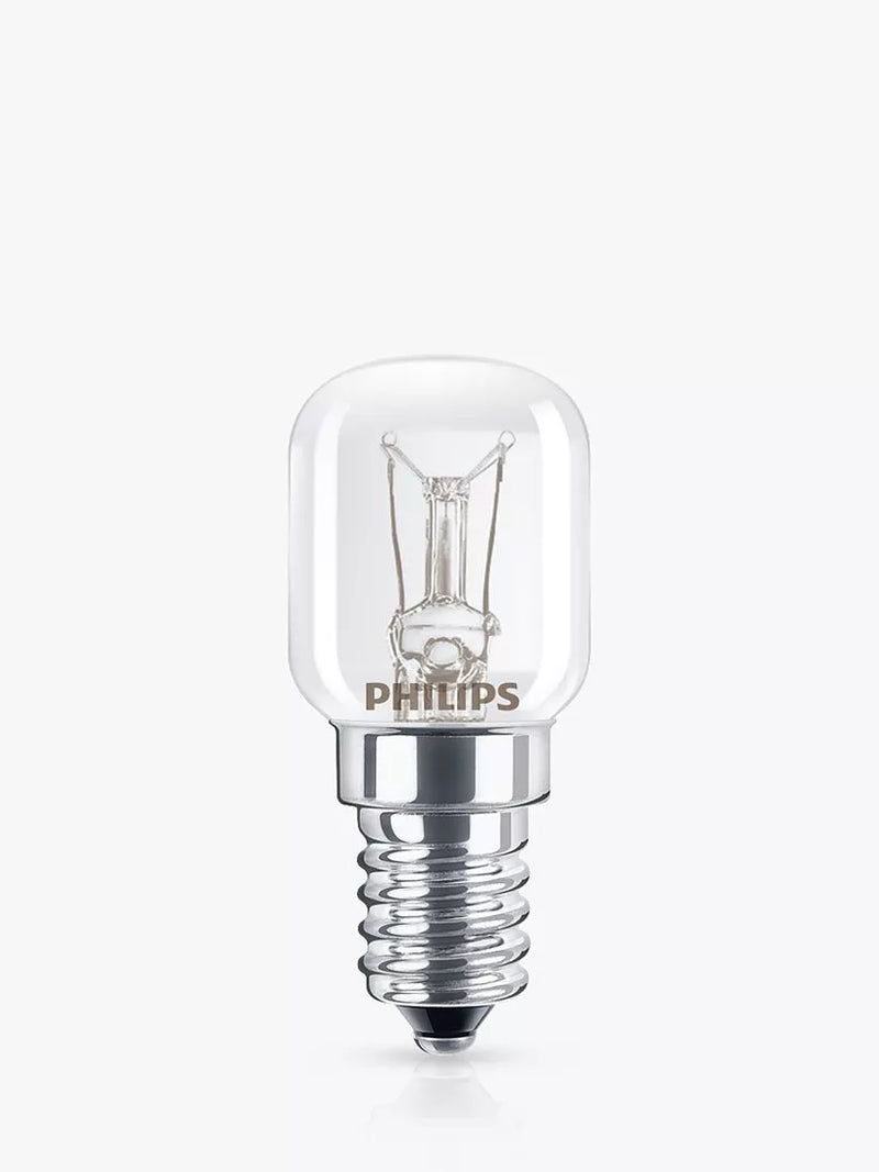 Philips oven bulbs 25W E14 clear set of 2, UK version