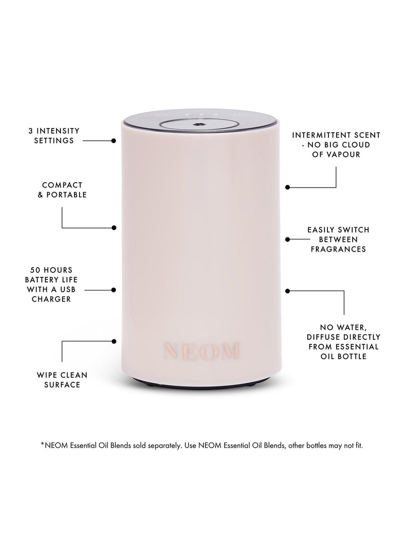 NEOM Mini Electric Diffuser Wellbeing Pod, imported from the UK