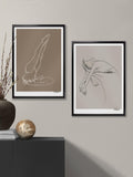 Brookpace Lascelles Anna Bulow Flow 8 framed print 75x55cm, imported from the UK
