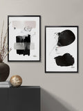 Brookpace Lascelles Anna Bulow Noise print 75x55cm (British brand)