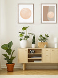 Brookpace Lascelles Scandi framed print 57x47cm, imported from the UK
