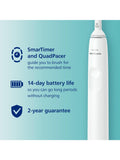 Philips Sonicare Series 3100 electric toothbrush white, imported from the UK