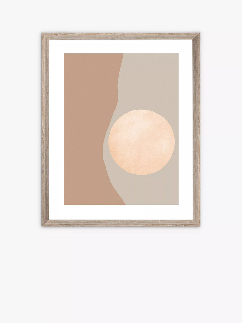 Brookpace Lascelles Scandi framed print, 57x47cm, imported from the UK