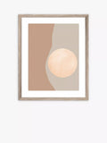 Brookpace Lascelles Scandi framed print, 57x47cm, imported from the UK