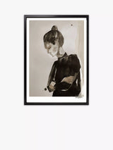 John Lewis Brookpace Lascelles Anna Bulow Falling Objects Framed Print, 88 x 68cm, Black- Buy online at McGrocer