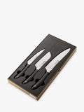 Robert Welch 3 piece stainless steel knife set - British product