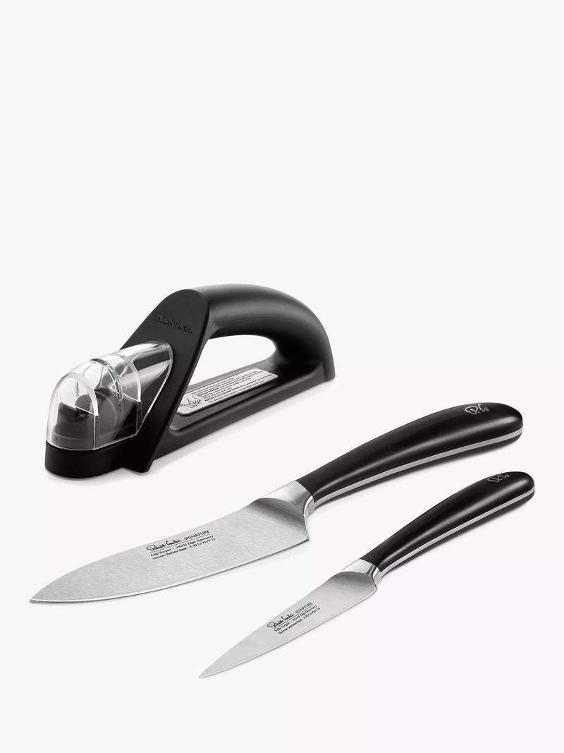 Robert Welch 3 piece knife set, imported from the UK