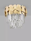 Impex Celine crystal glass ceiling light medium, imported from the UK