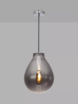 John Lewis Impex Rio Glass Ceiling Light Small- Buy online at McGrocer
