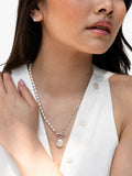 Dower & Hall pearl stud earrings in sterling silver - British product
