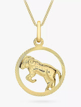 John Lewis IBB 9ct Yellow Gold Zodiac Necklace- Buy online at McGrocer