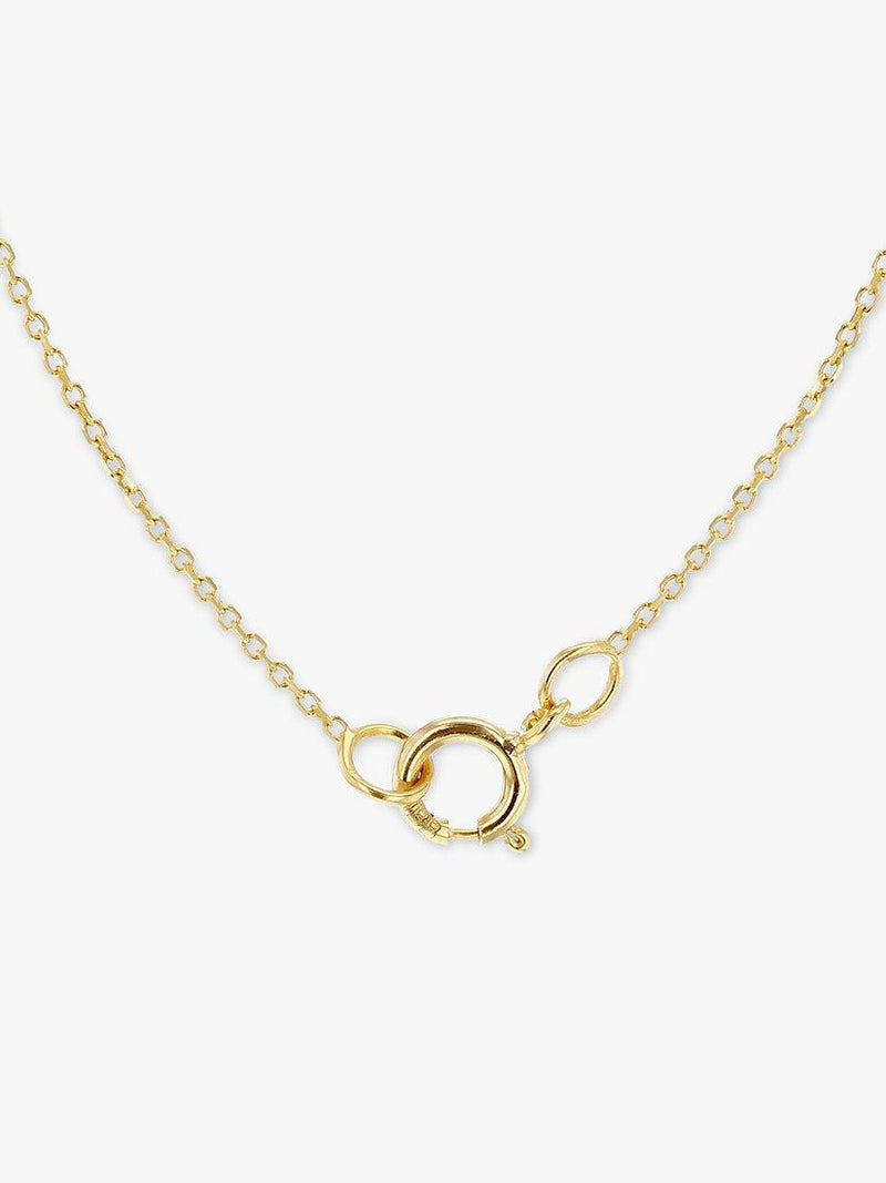 IBB 9ct yellow gold love necklace pendant (British brand)