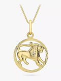 IBB 9ct Yellow Gold Zodiac Necklace