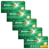 Berocca multivitamin tablets orange flavour 5 x 30 count, UK version