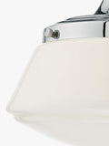 Där Caden semi-flush ceiling light polished chrome, UK version