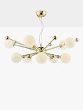 Där oversized ceiling light in polished gold, imported from the UK