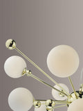 Där oversized ceiling light in polished gold, imported from the UK