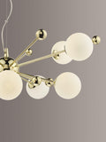 Där oversized ceiling light in polished gold, imported from the UK