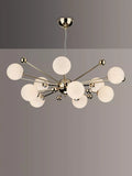 Där oversized ceiling light in polished gold, imported from the UK