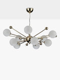Där oversized ceiling light in polished gold, imported from the UK