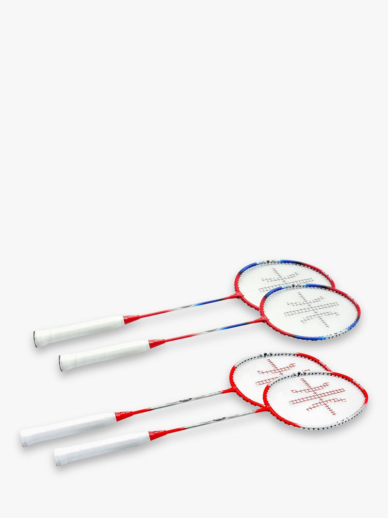 Sure Shot badminton set with rackets, shuttles and net, UK version