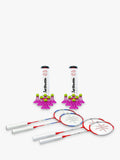 Sure Shot badminton set with net rackets and shuttlecocks (British brand)