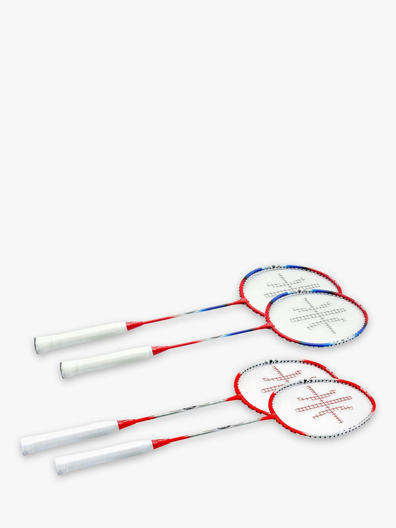 Sure Shot badminton set with net rackets and shuttlecocks (British brand)