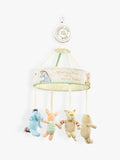 Winnie the Pooh cot mobile with musical rotation for newborns (British brand)