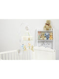 Winnie the Pooh cot mobile with musical rotation for newborns (British brand)