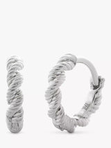 John Lewis Monica Vinader Corda Huggie Hoop Earrings- Buy online at McGrocer