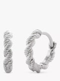 Monica Vinader Corda Huggie hoop earrings, imported from the UK