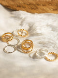 Monica Vinader Nura cross over ring, imported from the UK