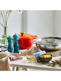 Le Creuset salt and pepper mills classic set of 2 teal (British brand)