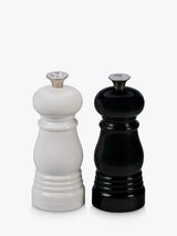 John Lewis Le Creuset Salt and Pepper Mini Mills Gift Set in Black/White- Buy online at McGrocer