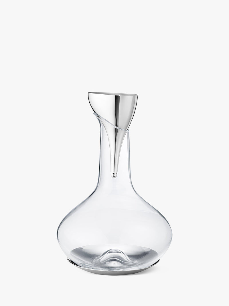 Georg Jensen Sky stainless steel wine funnel aerator UK version