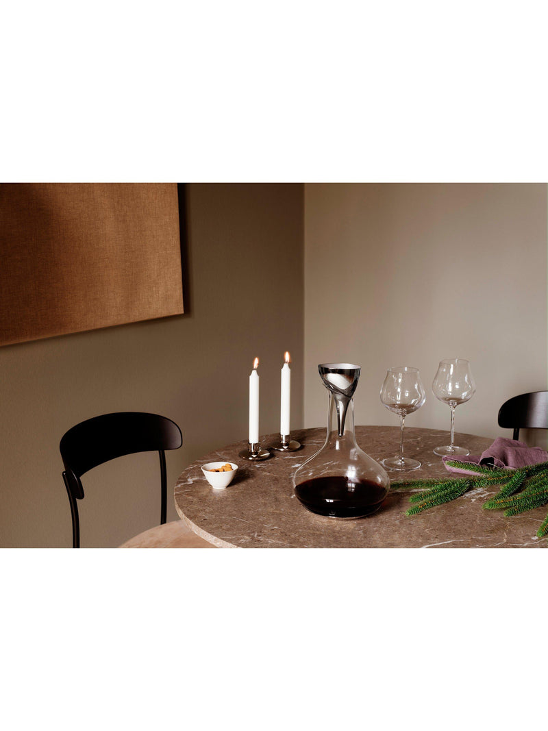 Georg Jensen Sky stainless steel wine funnel aerator UK version