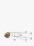 Georg Jensen Sky stainless steel canapé sticks set of six, UK version